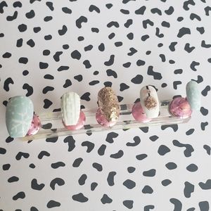 Sweater Press On Nails | Christmas Press On Nails